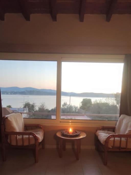 Penthouse Studio Next To The Sea Salamis Buitenkant foto